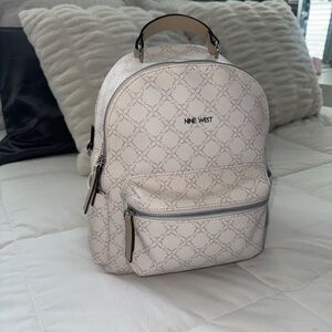 Nine West Beige Interior Backpack